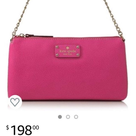 kate spade Handbags - Kate Spade Wellesly cross Body Zinnia Pink. New
